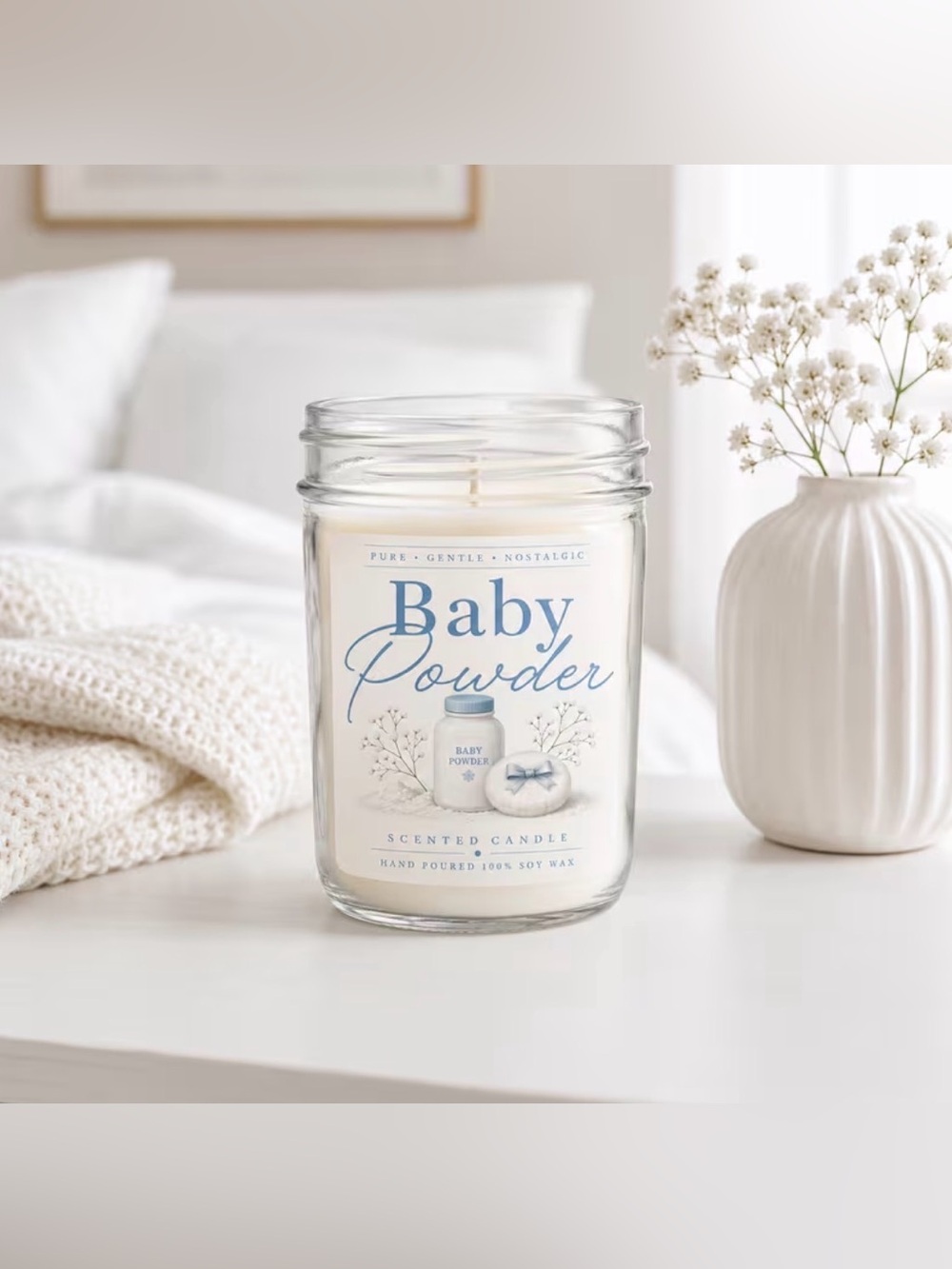 🍼✨ Baby Powder Candle ✨🍼